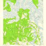 United States Geological Survey Harrietts Bluff, GA (1958, 24000-Scale) digital map