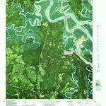 United States Geological Survey Harrietts Bluff, GA (1980, 24000-Scale) digital map