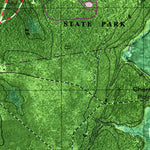 United States Geological Survey Harrietts Bluff, GA (1980, 24000-Scale) digital map
