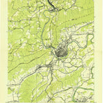United States Geological Survey Harriman, TN (1935, 24000-Scale) digital map