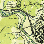 United States Geological Survey Harriman, TN (1935, 24000-Scale) digital map