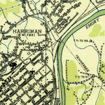 United States Geological Survey Harriman, TN (1935, 24000-Scale) digital map