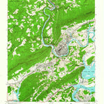 United States Geological Survey Harriman, TN (1953, 24000-Scale) digital map