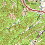 United States Geological Survey Harriman, TN (1968, 24000-Scale) digital map