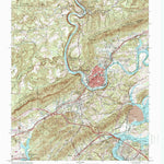 United States Geological Survey Harriman, TN (1998, 24000-Scale) digital map