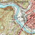 United States Geological Survey Harriman, TN (1998, 24000-Scale) digital map