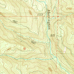 United States Geological Survey Harrington Creek, OR (1989, 24000-Scale) digital map