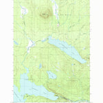 United States Geological Survey Harrington Lake, ME (1988, 24000-Scale) digital map