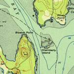 United States Geological Survey Harrington, ME (1951, 24000-Scale) digital map