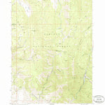 United States Geological Survey Harrington Peak, ID (1970, 24000-Scale) digital map