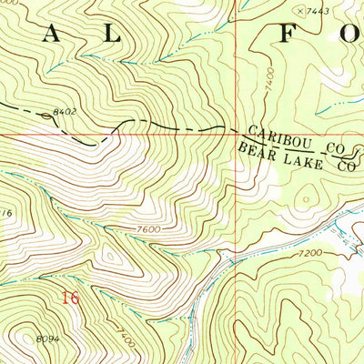 United States Geological Survey Harrington Peak, ID (1970, 24000-Scale) digital map