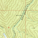 United States Geological Survey Harrington Peak, ID (1970, 24000-Scale) digital map
