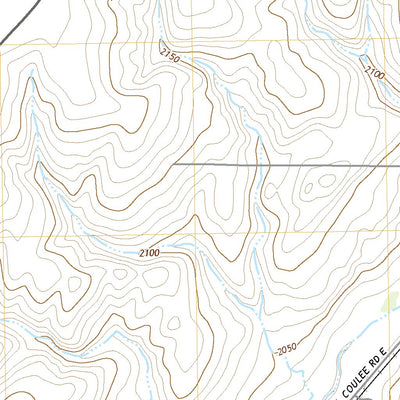 United States Geological Survey Harrington, WA (2020, 24000-Scale) digital map