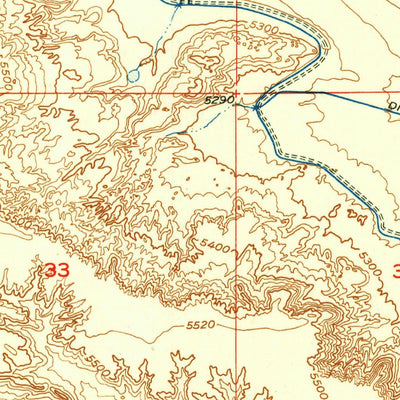 United States Geological Survey Harris Bridge, WY (1950, 24000-Scale) digital map