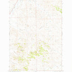 United States Geological Survey Harris Buttes, MT (1973, 24000-Scale) digital map
