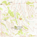 United States Geological Survey Harris Buttes, MT (1973, 24000-Scale) digital map