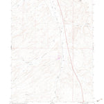 United States Geological Survey Harris Canyon, NV (1968, 24000-Scale) digital map