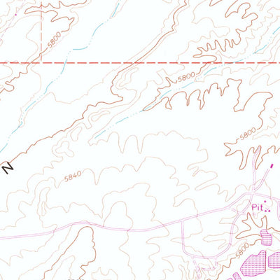United States Geological Survey Harris Canyon, NV (1968, 24000-Scale) digital map