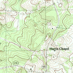United States Geological Survey Harris Chapel, TX (1983, 24000-Scale) digital map