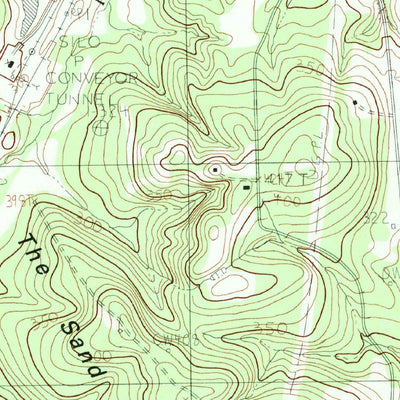 United States Geological Survey Harris Chapel, TX (1983, 24000-Scale) digital map