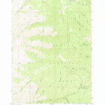 United States Geological Survey Harris Creek Summit, ID (1957, 24000-Scale) digital map