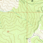 United States Geological Survey Harris Creek Summit, ID (1957, 24000-Scale) digital map