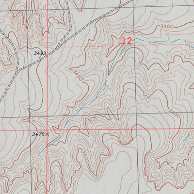 United States Geological Survey Harris Draw East, KS (1979, 24000-Scale) digital map