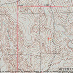 United States Geological Survey Harris Draw NE, KS (1979, 24000-Scale) digital map