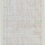 United States Geological Survey Harris Draw West, KS (1979, 24000-Scale) digital map