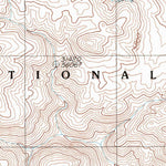 United States Geological Survey Harris Hill, CA (1986, 24000-Scale) digital map