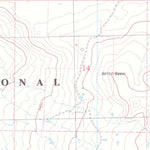 United States Geological Survey Harris Lake, CO (1984, 24000-Scale) digital map
