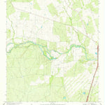 United States Geological Survey Harris Lake, TX (1974, 24000-Scale) digital map
