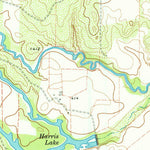 United States Geological Survey Harris Lake, TX (1974, 24000-Scale) digital map