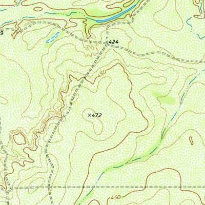 United States Geological Survey Harris Lake, TX (1974, 24000-Scale) digital map