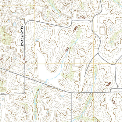 United States Geological Survey Harris, MO (2021, 24000-Scale) digital map