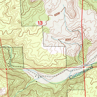 United States Geological Survey Harris Park, WY (1992, 24000-Scale) digital map