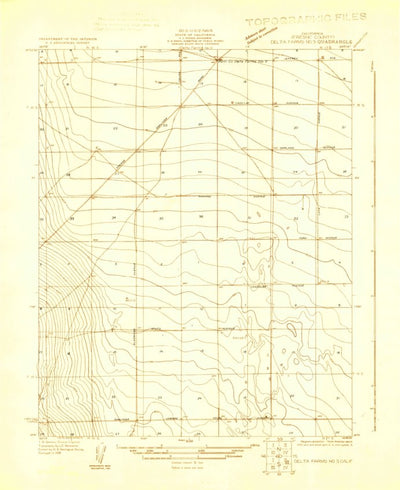 United States Geological Survey Harris Ranch, CA (1928, 31680-Scale) digital map