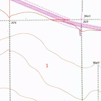 United States Geological Survey Harris Ranch, CA (1956, 24000-Scale) digital map