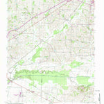 United States Geological Survey Harris, TN (1956, 24000-Scale) digital map