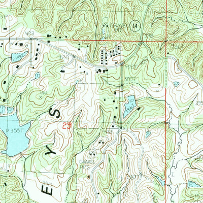 United States Geological Survey Harrisburg, AR (1983, 24000-Scale) digital map