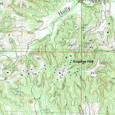 United States Geological Survey Harrisburg, AR (1983, 24000-Scale) digital map