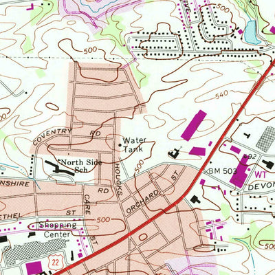 United States Geological Survey Harrisburg East, PA (1969, 24000-Scale) digital map