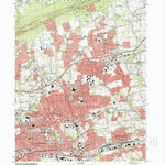 United States Geological Survey Harrisburg East, PA (1993, 24000-Scale) digital map