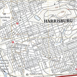 United States Geological Survey Harrisburg East, PA (2023, 24000-Scale) digital map