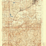 United States Geological Survey Harrisburg, IL (1925, 62500-Scale) digital map