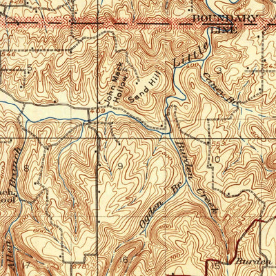 United States Geological Survey Harrisburg, IL (1925, 62500-Scale) digital map