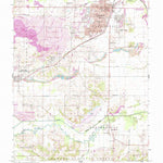 United States Geological Survey Harrisburg, IL (1961, 24000-Scale) digital map