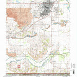 United States Geological Survey Harrisburg, IL (1996, 24000-Scale) digital map