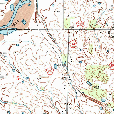 United States Geological Survey Harrisburg, IL (1996, 24000-Scale) digital map