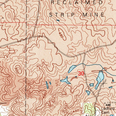 United States Geological Survey Harrisburg, IL (1996, 24000-Scale) digital map
